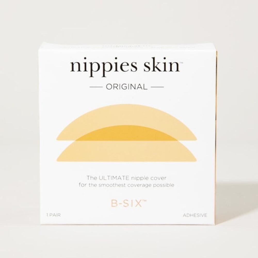 Nippies Skin Original B-Six 1-Pair Adhesive Nipple Covers Cream Color Size Small